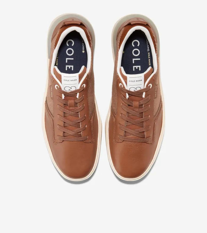Men GrandProslash Crew Sneakers British Tanivory Cole Haan Sneakers