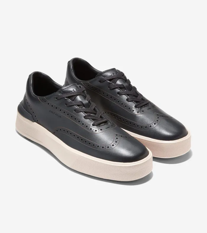 Men GrandProslash Crew Wingtip Sneakers Blackbirch Cole Haan Sneakers