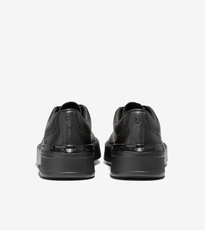 Men GrandProslash Crew Wingtip Sneakers Black Cole Haan Sneakers