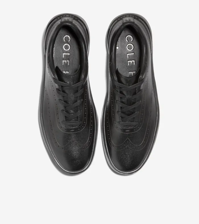 Men GrandProslash Crew Wingtip Sneakers Black Cole Haan Sneakers