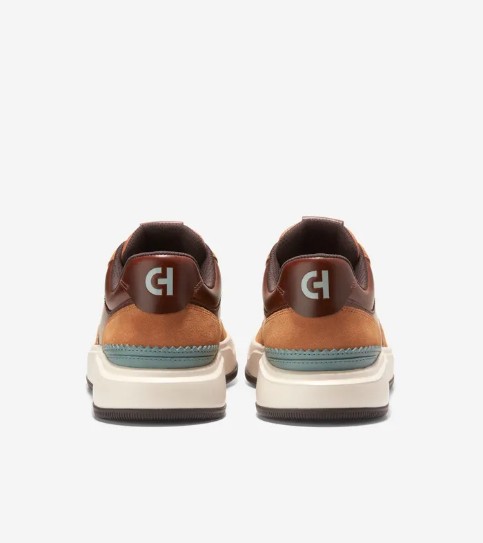Men GrandProslash Crossover Sneakers Acorn Browntrellisivory Cole Haan Sneakers