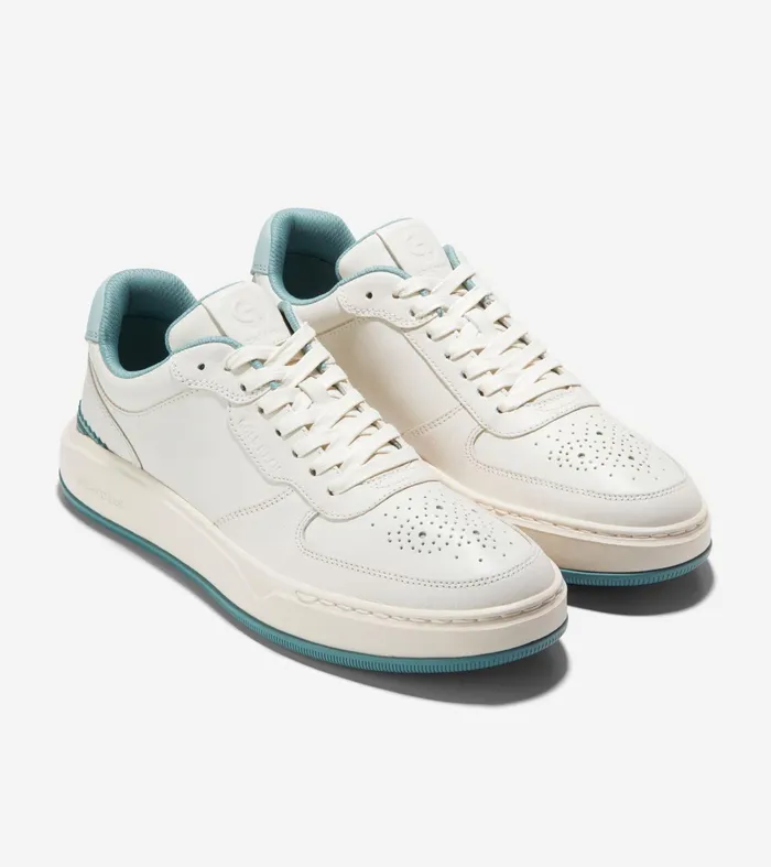 Men GrandProslash Crossover Sneakers Ivorytrelliscloud Blue Cole Haan Sneakers