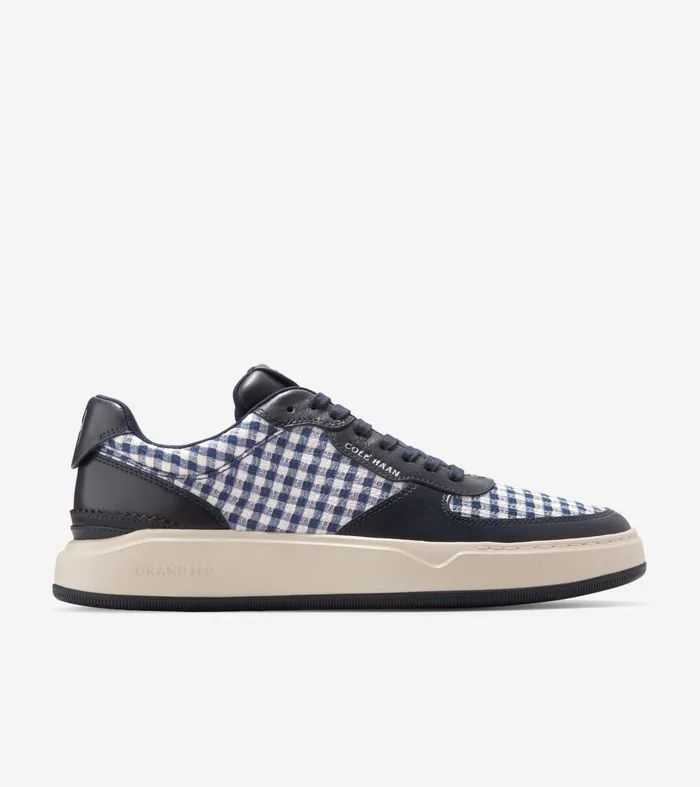 Men GrandProslash Crossover Sneakers Navy Blazerginghamivory Cole Haan Sneakers Men GrandProslash Crossover Sneakers Navy Blazerginghamivory Cole Haan Sneakers