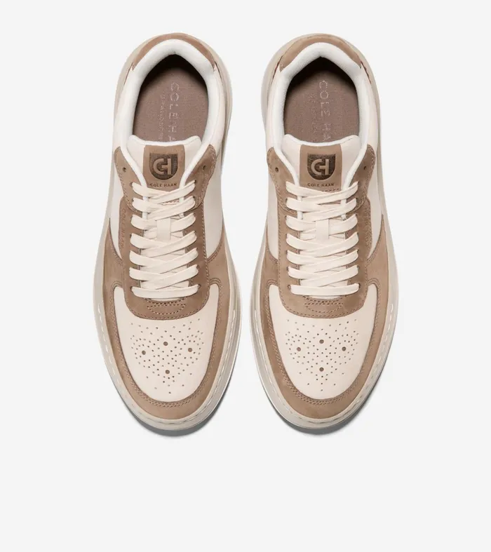 Men GrandProslash Crossover Sneakers Sandsilver Liningirish Coffee Cole Haan Sneakers