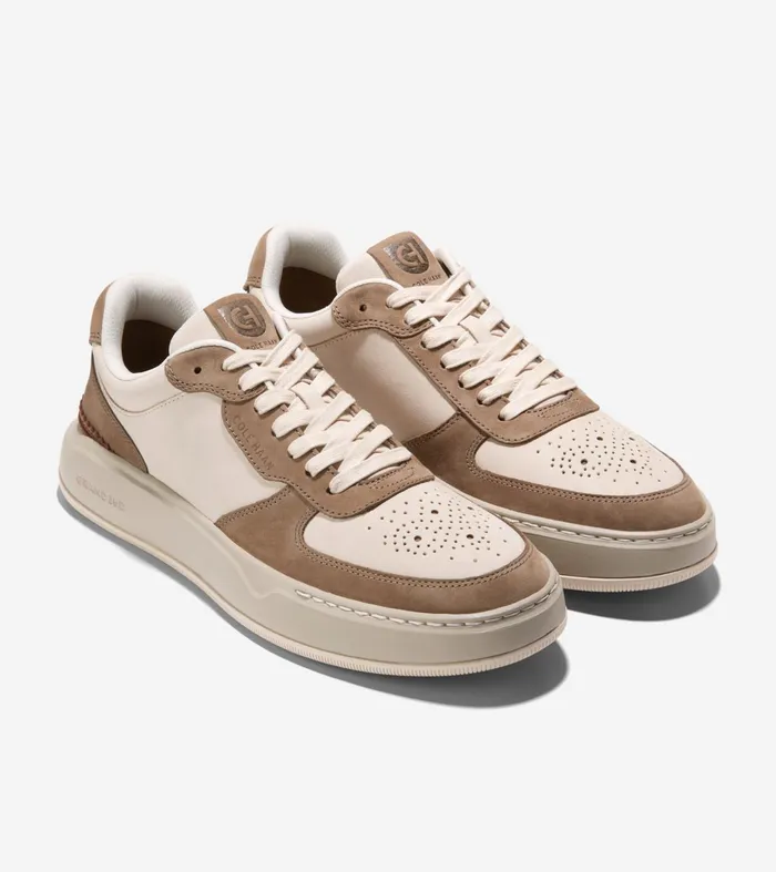 Men GrandProslash Crossover Sneakers Sandsilver Liningirish Coffee Cole Haan Sneakers