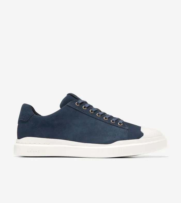 Men GrandProslash Rally Cap Toe Sneakers Navy Inkivory Cole Haan Sneakers