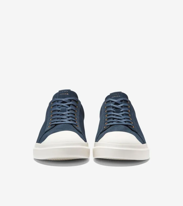 Men GrandProslash Rally Cap Toe Sneakers Navy Inkivory Cole Haan Sneakers