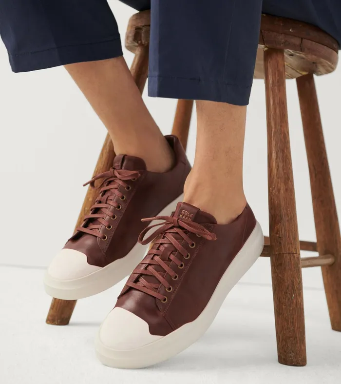 Men GrandProslash Rally Cap Toe Sneakers Scotchbirch Cole Haan Sneakers