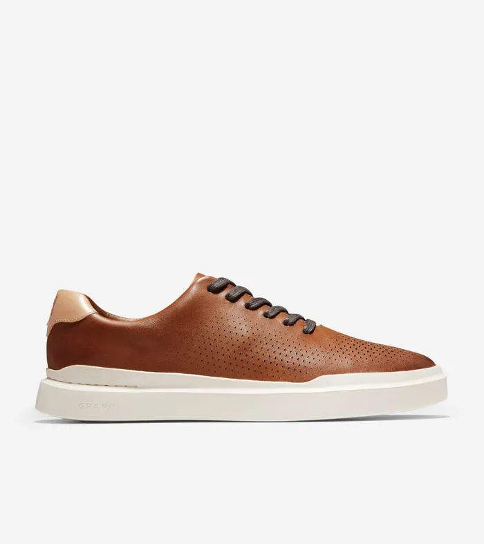 Men GrandProslash Rally Laser Cut Sneakers British Tanivory Cole Haan Sneakers Men GrandProslash Rally Laser Cut Sneakers British Tanivory Cole Haan Sneakers