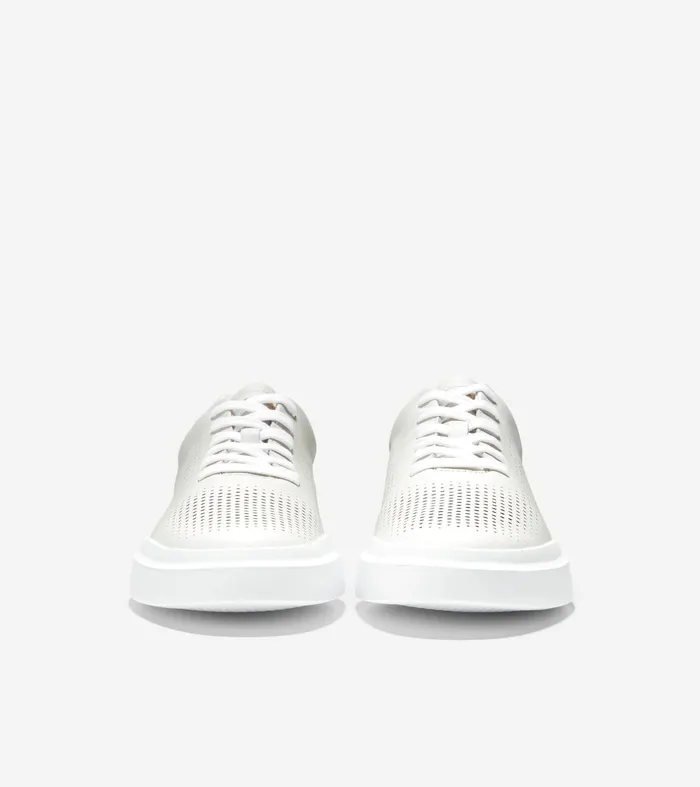 Men GrandProslash Rally Laser Cut Sneakers White Cole Haan Sneakers