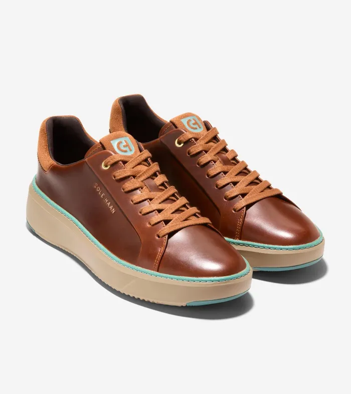 Men GrandProslash Topspin Sneakers Acorntrellissesame Cole Haan Sneakers
