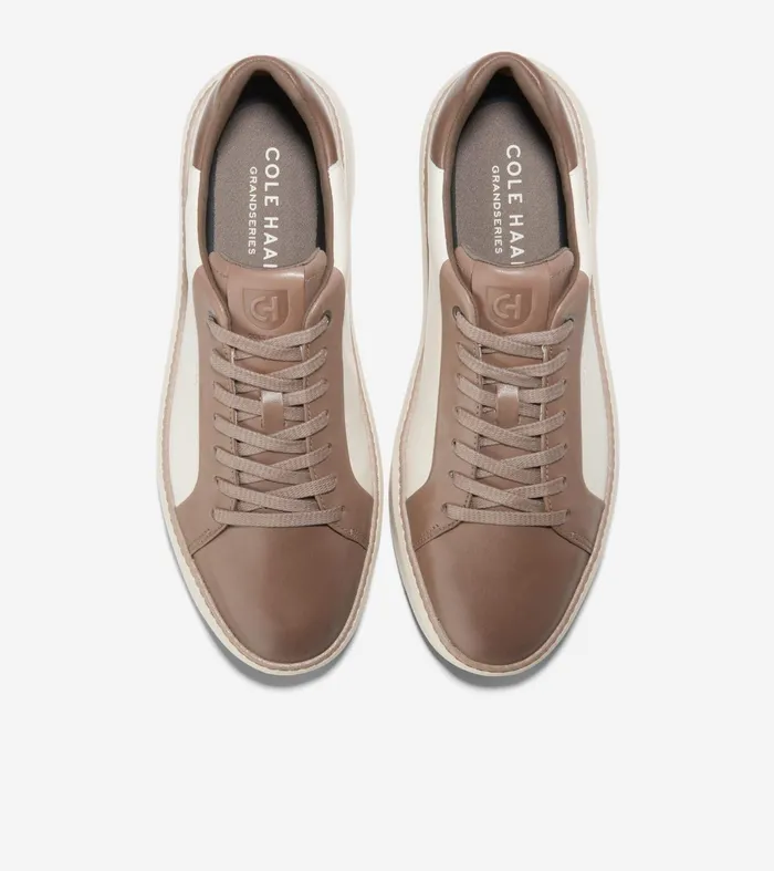 Men GrandProslash Topspin Sneakers Ivoryirish Coffeebirch Cole Haan Sneakers