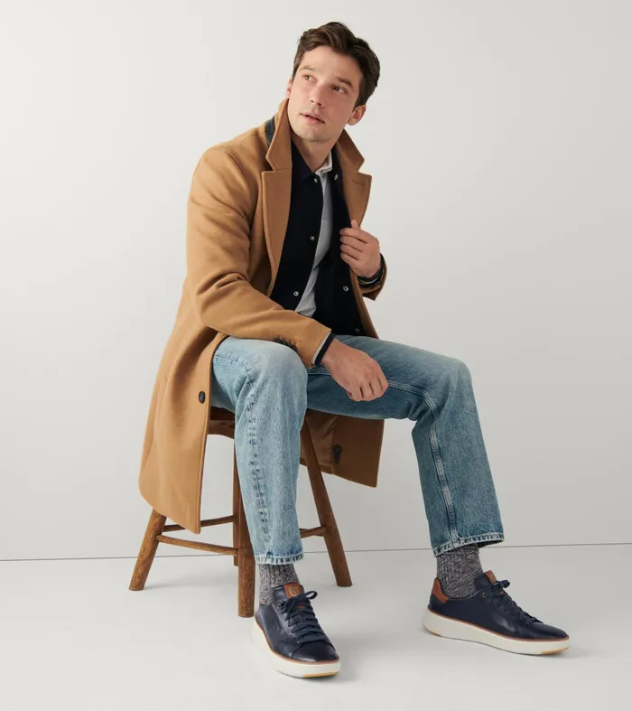 Men GrandProslash Topspin Sneakers Navy Blazer Blue Cole Haan Sneakers