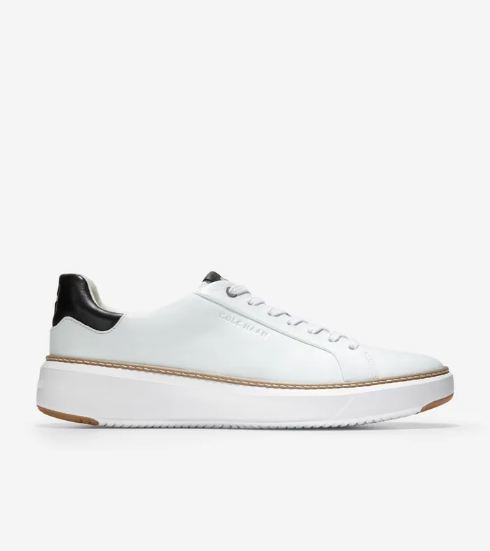 Men GrandProslash Topspin Sneakers Optic Whiteblack Cole Haan Sneakers