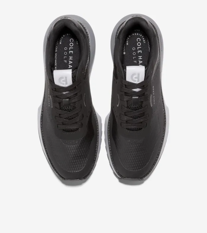 Men GrandProslash WaterResistant Ashland Golf Sneakers Blackquiet Shadegray Cole Haan Sneakers