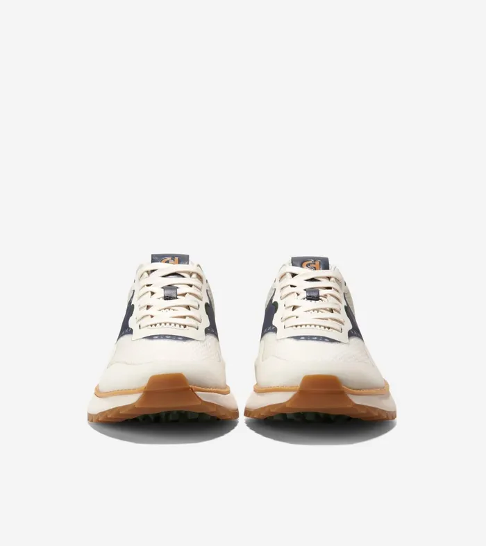 Men GrandProslash WaterResistant Ashland Golf Sneakers Ivorynavy Blazer Blue Cole Haan Sneakers