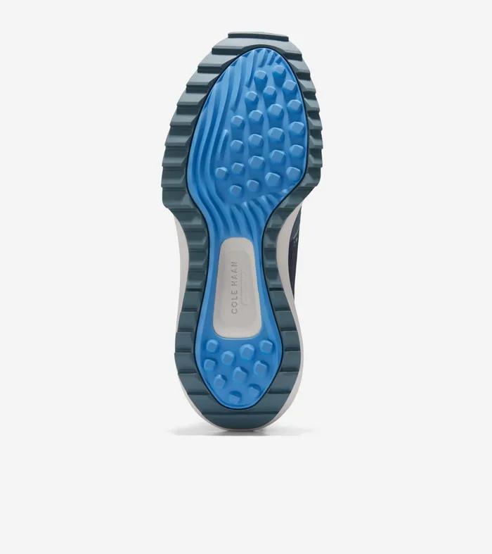 Men GrandProslash WaterResistant Ashland Golf Sneakers Storm Grayoptic Whitemarina Blue Cole Haan Sneakers