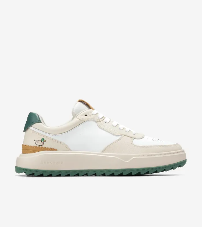 Men GrandProslash Waterproof Crossover Golf Shoes Whitecap Grayoptic Whiteivorymyrtle Cole Haan Golf Shoes