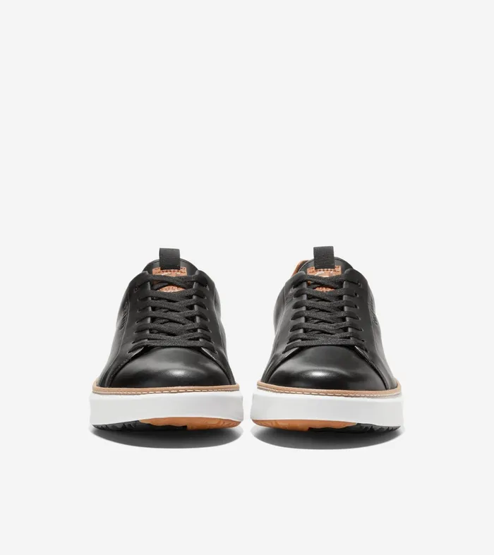 Men GrandProslash Waterproof Topspin Golf Shoes Blackpecan Brownoptic White Cole Haan Sneakers