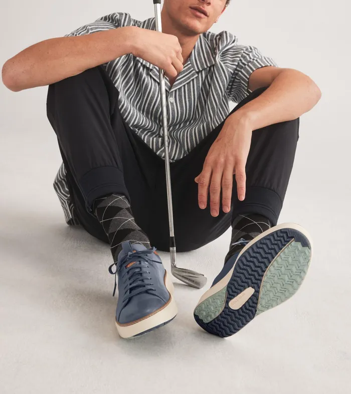 Men GrandProslash Waterproof Topspin Golf Shoes Folkstone Graynatural Tanivory Cole Haan Sneakers
