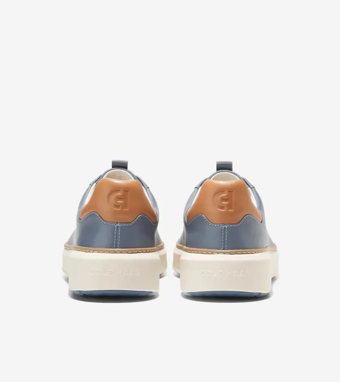 Men GrandProslash Waterproof Topspin Golf Shoes Folkstone Graynatural Tanivory Cole Haan Sneakers