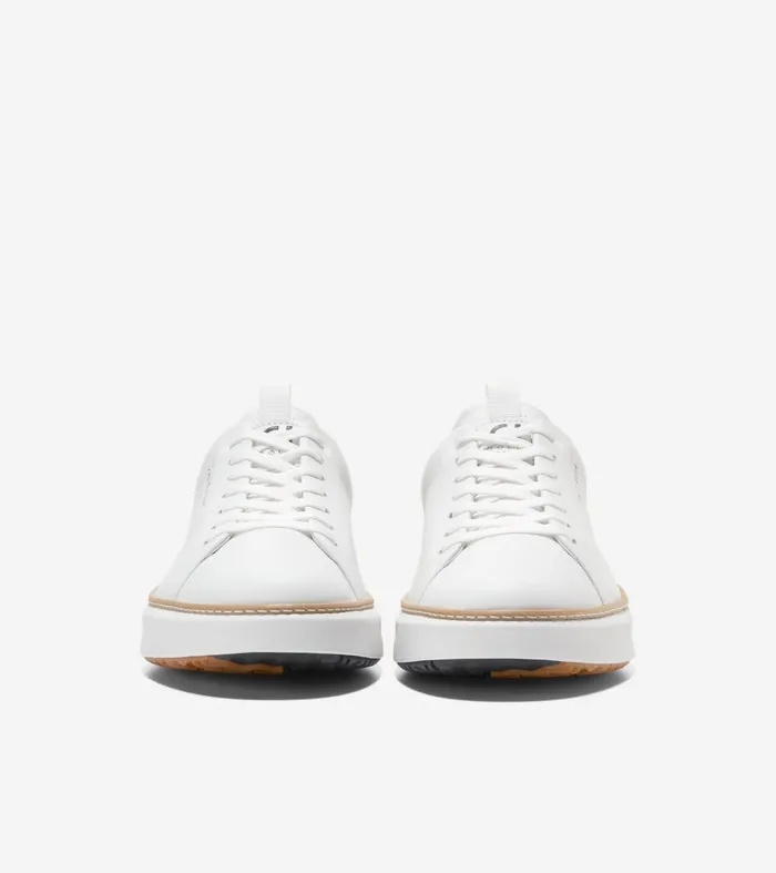 Men GrandProslash Waterproof Topspin Golf Shoes Optic Whitenatural Cole Haan Sneakers