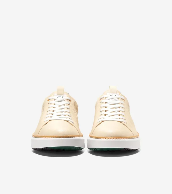 Men GrandProslash Waterproof Topspin Golf Shoes Vanillatrekking Greenoptic White Cole Haan Sneakers