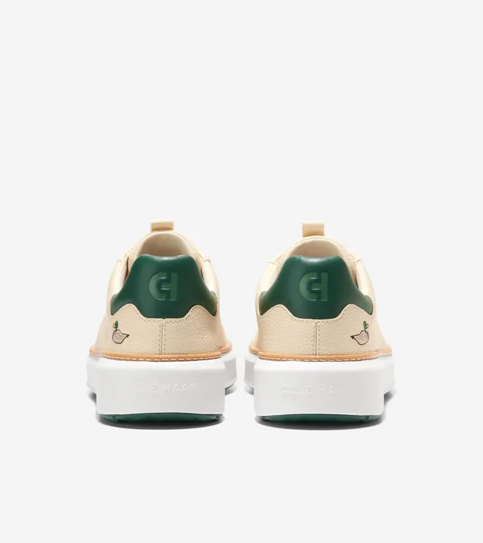 Men GrandProslash Waterproof Topspin Golf Shoes Vanillatrekking Greenoptic White Cole Haan Sneakers