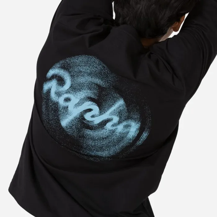 Men Graphic Long Sleeve Cotton TShirt Multicolour Rapha Archive