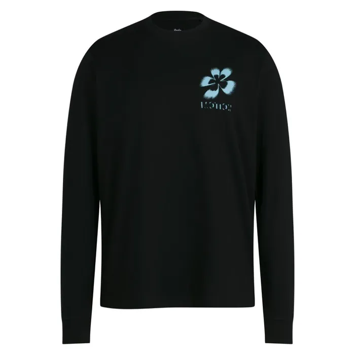 Men Graphic Long Sleeve Cotton TShirt Multicolour Rapha Archive
