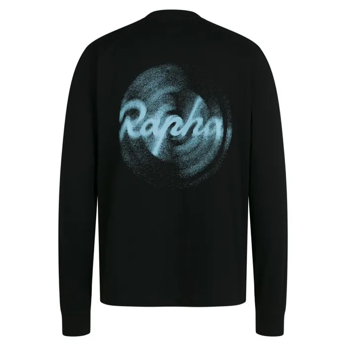 Men Graphic Long Sleeve Cotton TShirt Multicolour Rapha Archive
