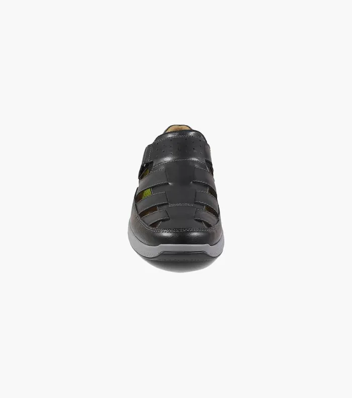 Men Great Lakes Fisherman Sandal Black Florsheim Casual Shoes