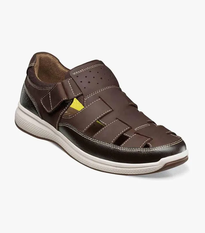 Men Great Lakes Fisherman Sandal Brown Ch Florsheim Casual Shoes