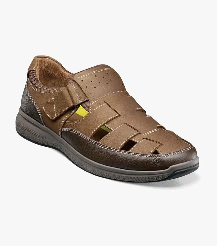 Men Great Lakes Fisherman Sandal Stone Florsheim Casual Shoes