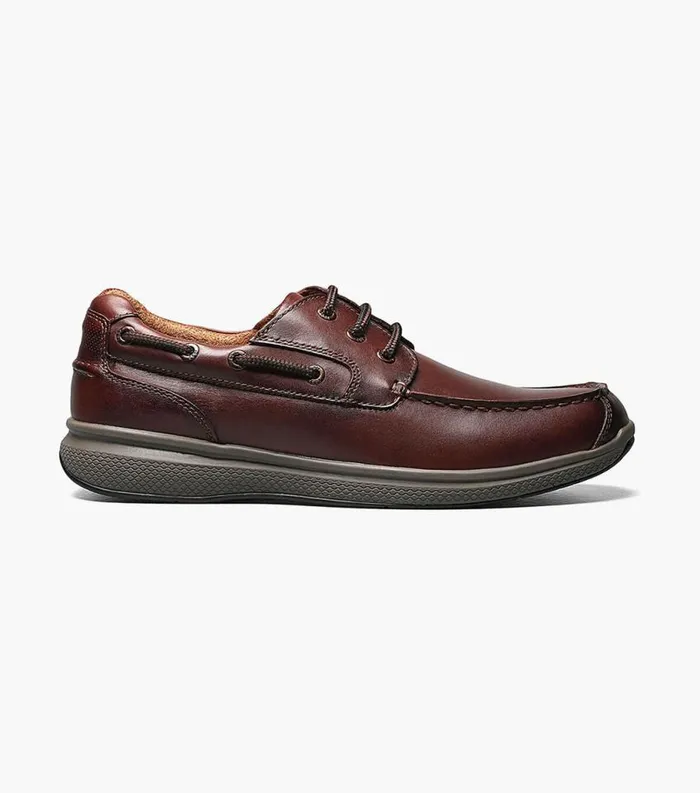 Men Great Lakes Moc Toe Oxford Brown Florsheim Casual Shoes