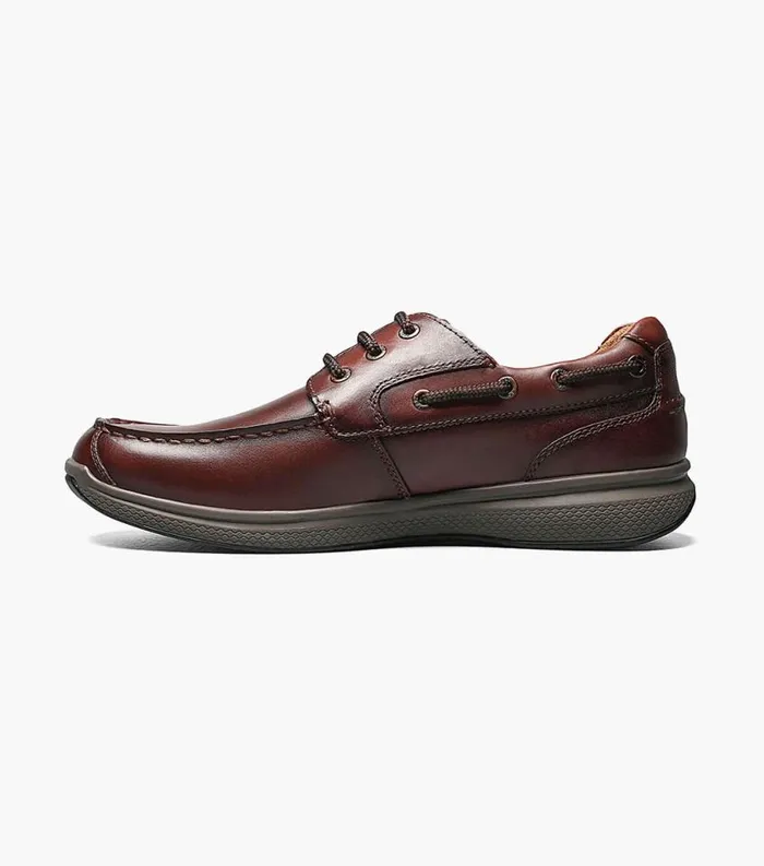 Men Great Lakes Moc Toe Oxford Brown Florsheim Casual Shoes