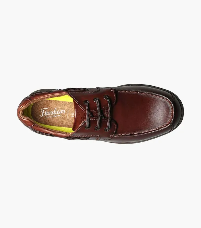 Men Great Lakes Moc Toe Oxford Brown Florsheim Casual Shoes