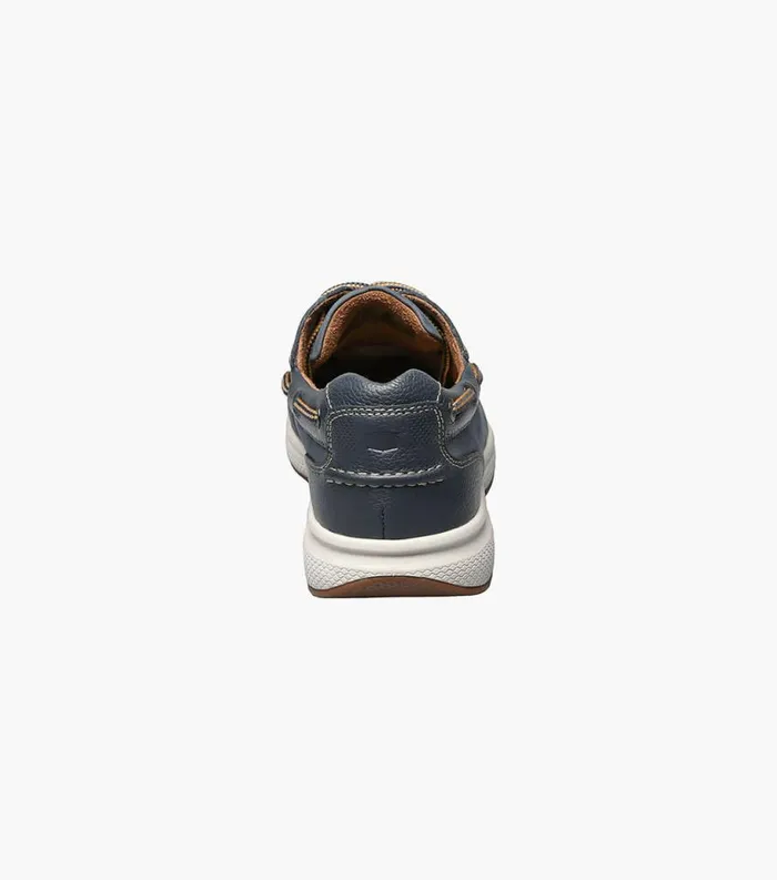 Men Great Lakes Moc Toe Oxford Indigo Florsheim Casual Shoes