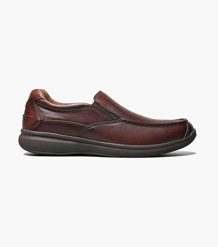 Men Great Lakes Moc Toe Slip On Brown Florsheim Casual Shoes