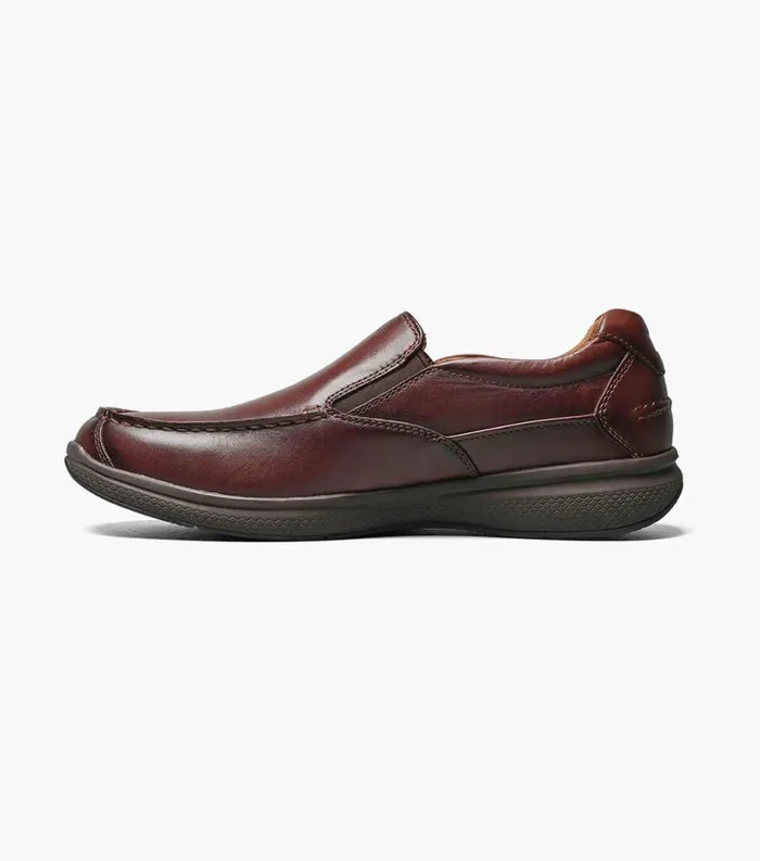 Men Great Lakes Moc Toe Slip On Brown Florsheim Casual Shoes