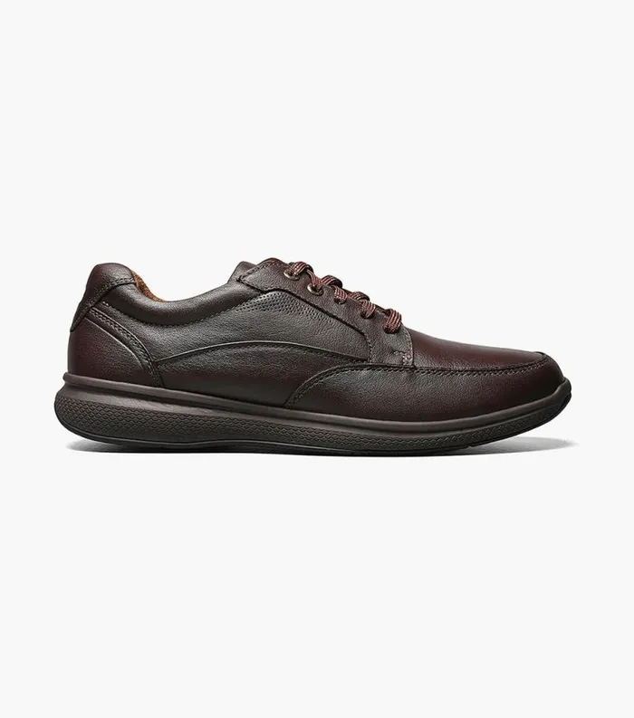 Men Great Lakes Moc Toe Walk Brown Tumbled Florsheim Casual Shoes