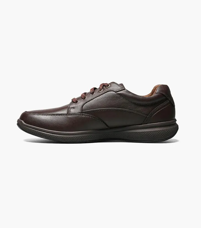 Men Great Lakes Moc Toe Walk Brown Tumbled Florsheim Casual Shoes