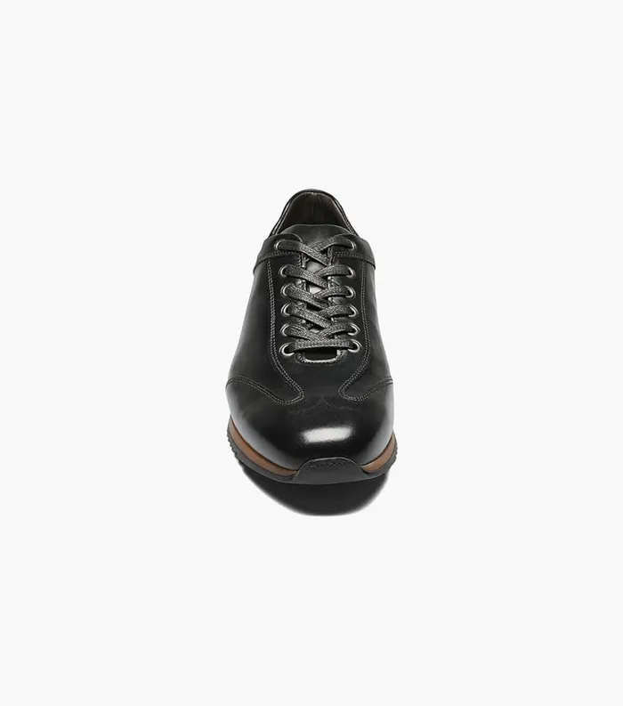 Men Greenwich Wingtip Lace Up Sneaker Black Florsheim Dress Shoes