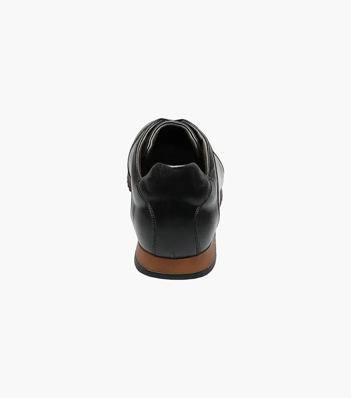 Men Greenwich Wingtip Lace Up Sneaker Black Florsheim Dress Shoes