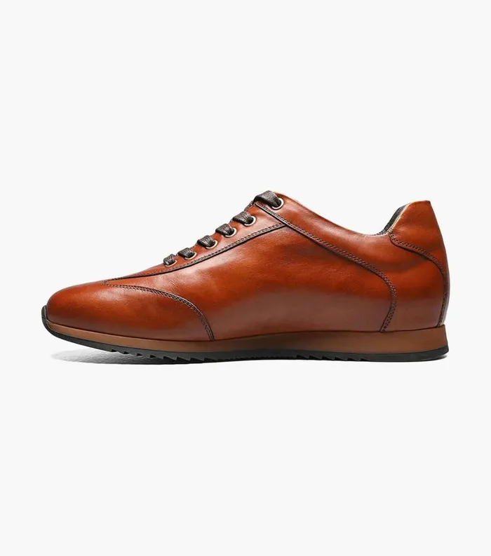 Men Greenwich Wingtip Lace Up Sneaker Cognac Florsheim Dress Shoes