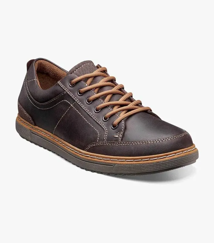 Men Gridley Steel Toe Moc Toe Oxford Brown Florsheim Sneakers