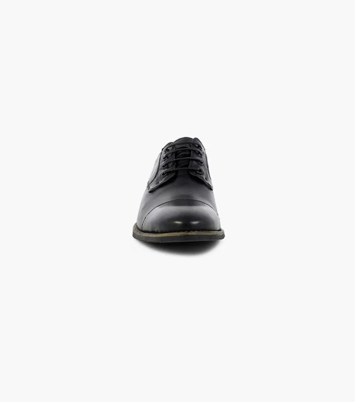 Men Hanlan Cap Toe Oxford Black Florsheim Dress Shoes