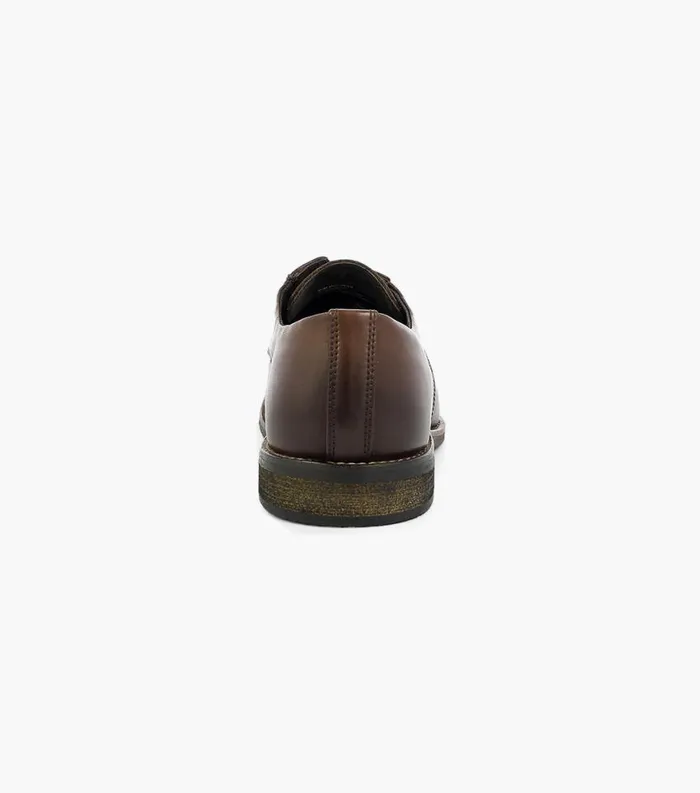 Men Hanlan Cap Toe Oxford Brown Florsheim Dress Shoes
