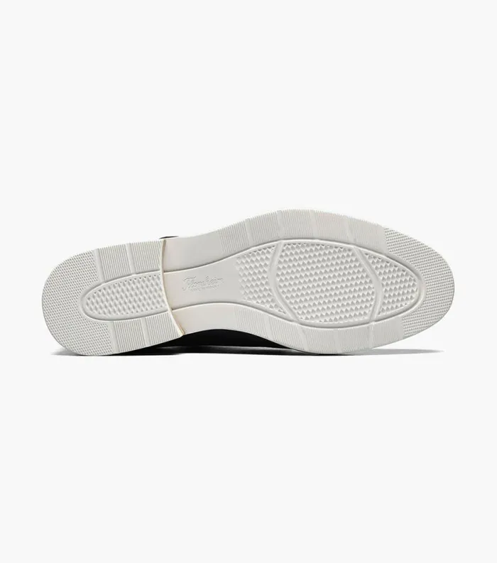 Men Highland Canvas Plain Toe Oxford Navy Florsheim Casual Shoes