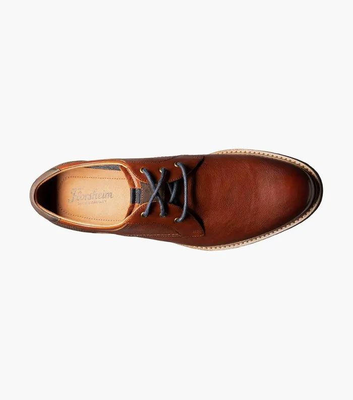 Men Highland II Plain Toe Oxford Cognac Florsheim Casual Shoes